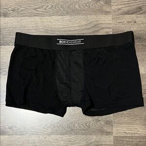 Box Menswear Black Boxer Briefs